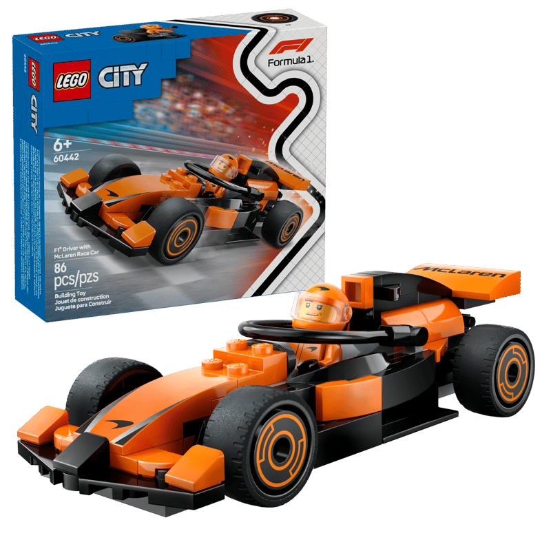 F1® Driver with McLaren Race Car