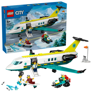 Emergency Air Ambulance Airplane 