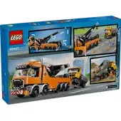Heavy-Duty Recovery Tow Truck with Crane