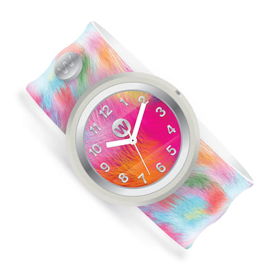 Slap Watch Rainbow Fur
