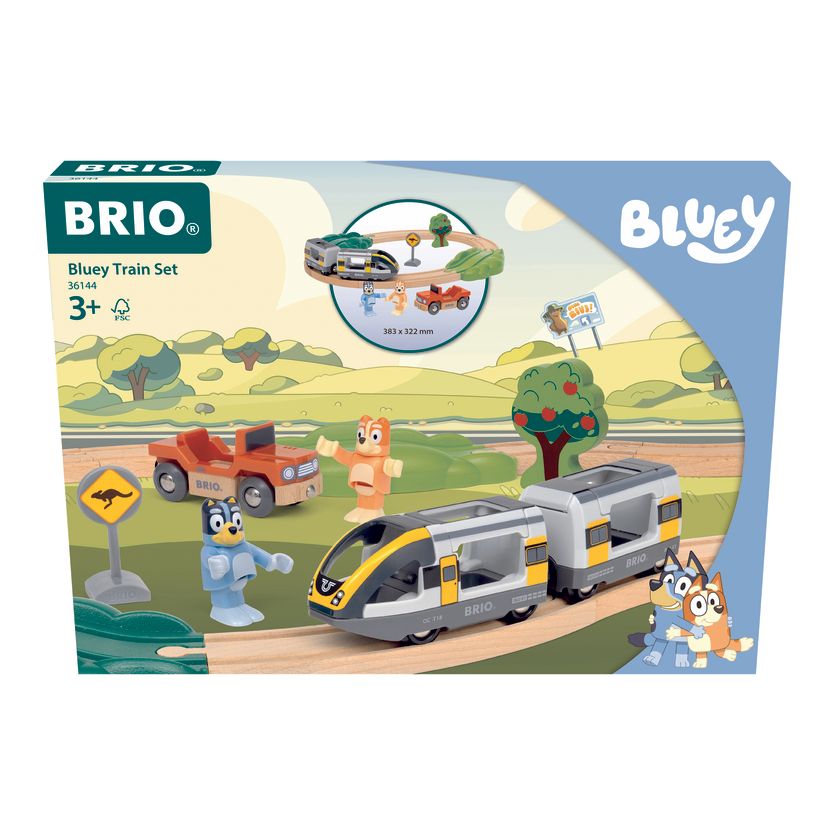 Bluey Train Set