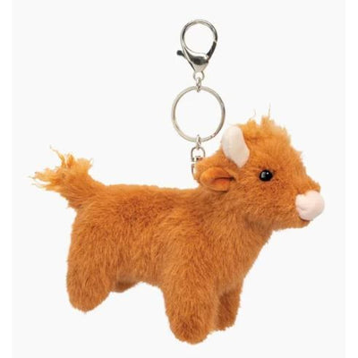 Plush Bag Charms Highland Cow