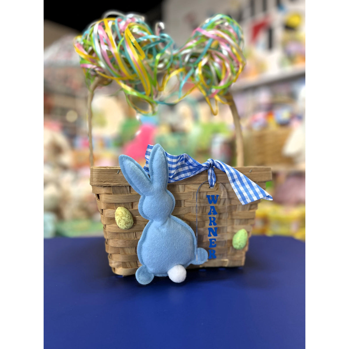 Personalized Easter Basket Cover