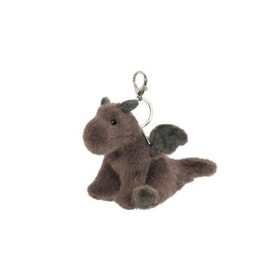 Plush Bag Charms Grey Dragon
