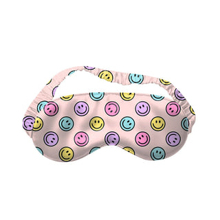 Smiley Satin Sleep Mask 