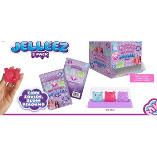 MushyKinz Mystery 3 Pack Mini Jelleez Squishy 
