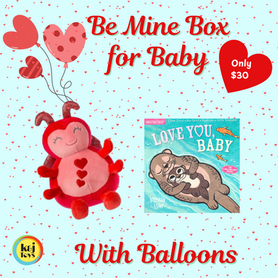 Be Mine Boxes - 2025 Baby Be Mine Box With Balloons