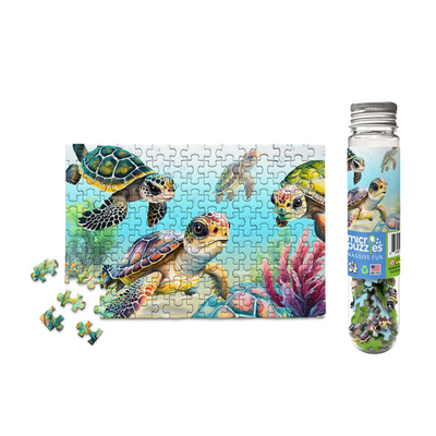 Micropuzzles Flippin Awesome Sea Turtles
