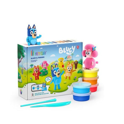 Hey Clay Bluey and Friends