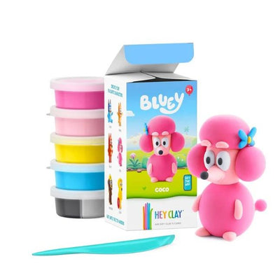 Hey Clay Claymates Bluey Coco