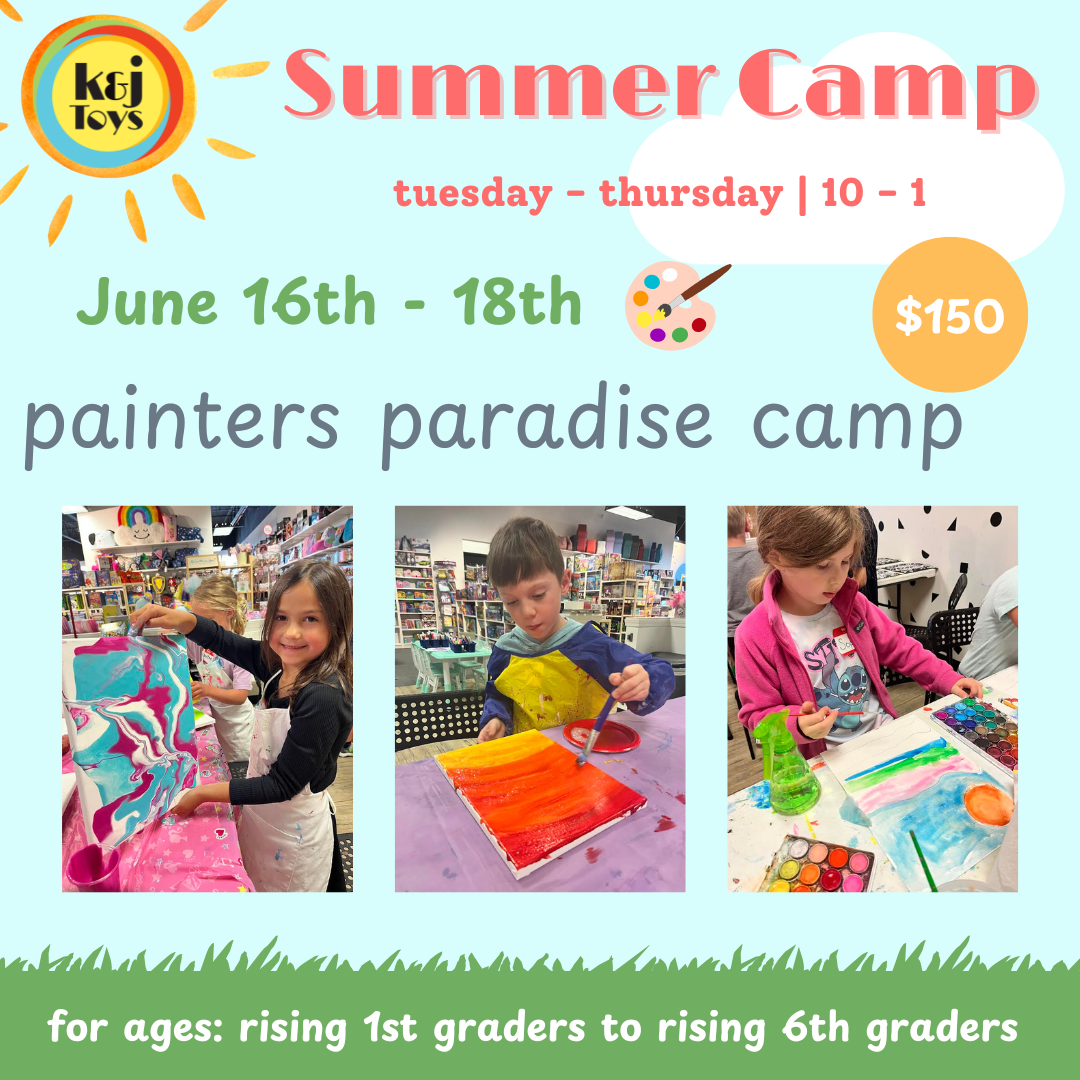 Summer Camp 2026 Week 2 (6/16-6/18 ) Painter's Paradise