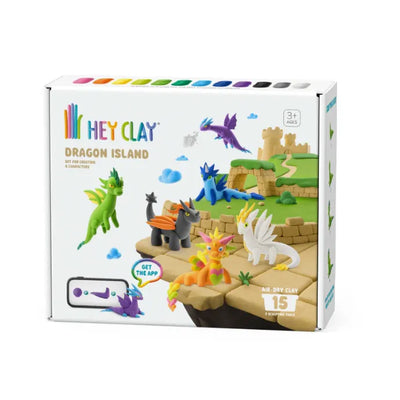 Hey Clay Dragon Island