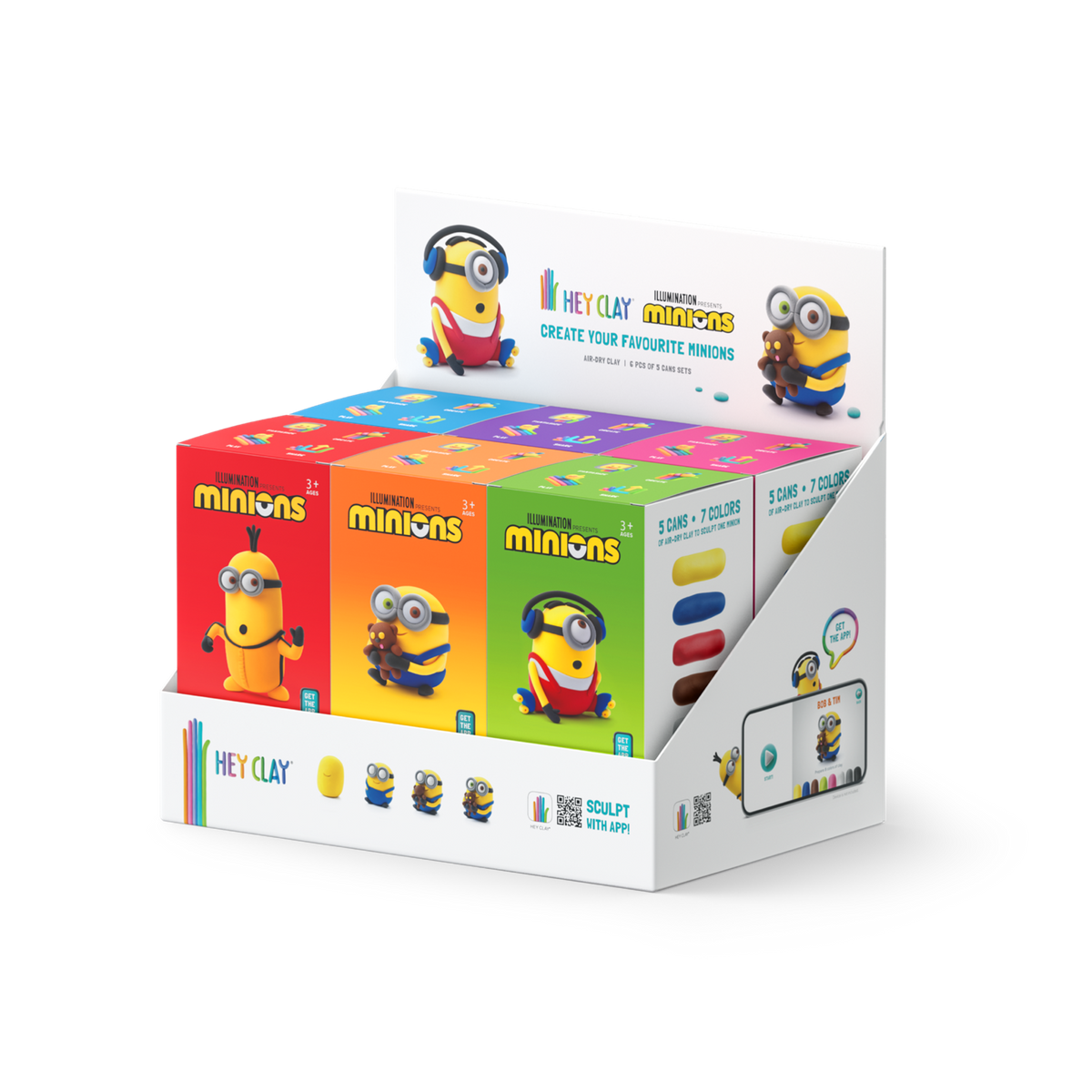 Hey Clay Minions Singles