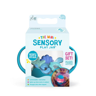 Mini Sensory Play Jar Gift Set - Blue 