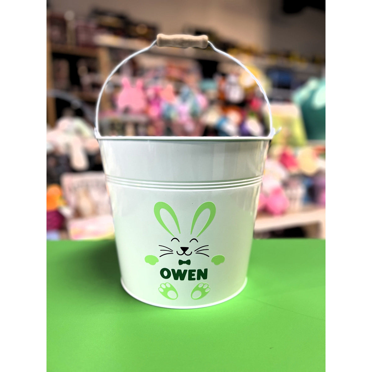 Personalized Easter Pail Cover