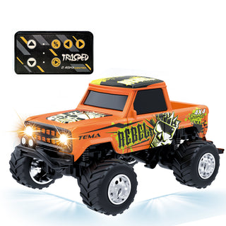 Mini RC Retro Truck 1:64 Scale 