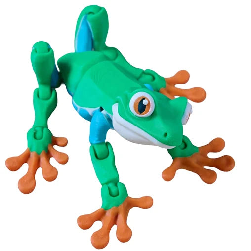 Palm Fidget Green Tree Frog