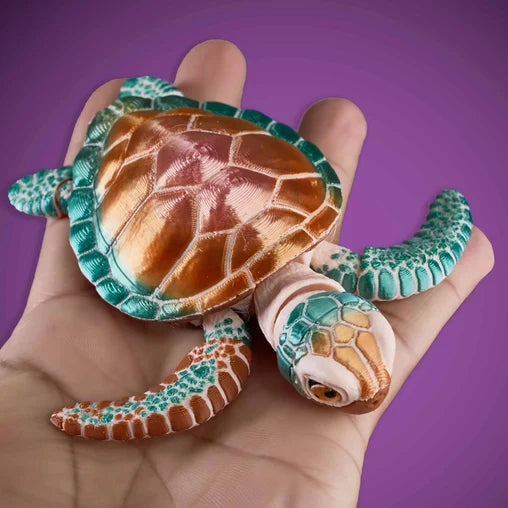 Palm Fidget Sea Turtle