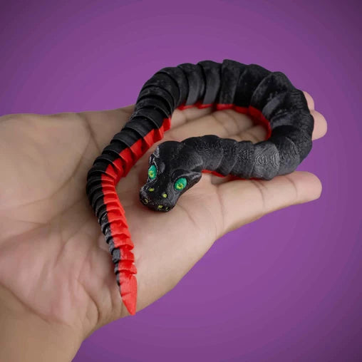 Palm Fidget Red Bellied Black Snake