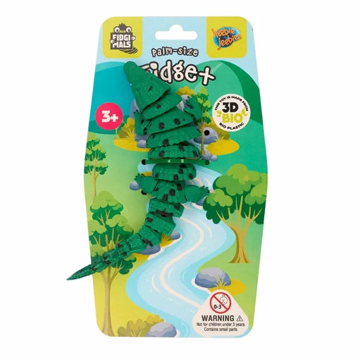 Palm Fidget Salt Water Crocodile