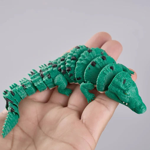 Palm Fidget Salt Water Crocodile