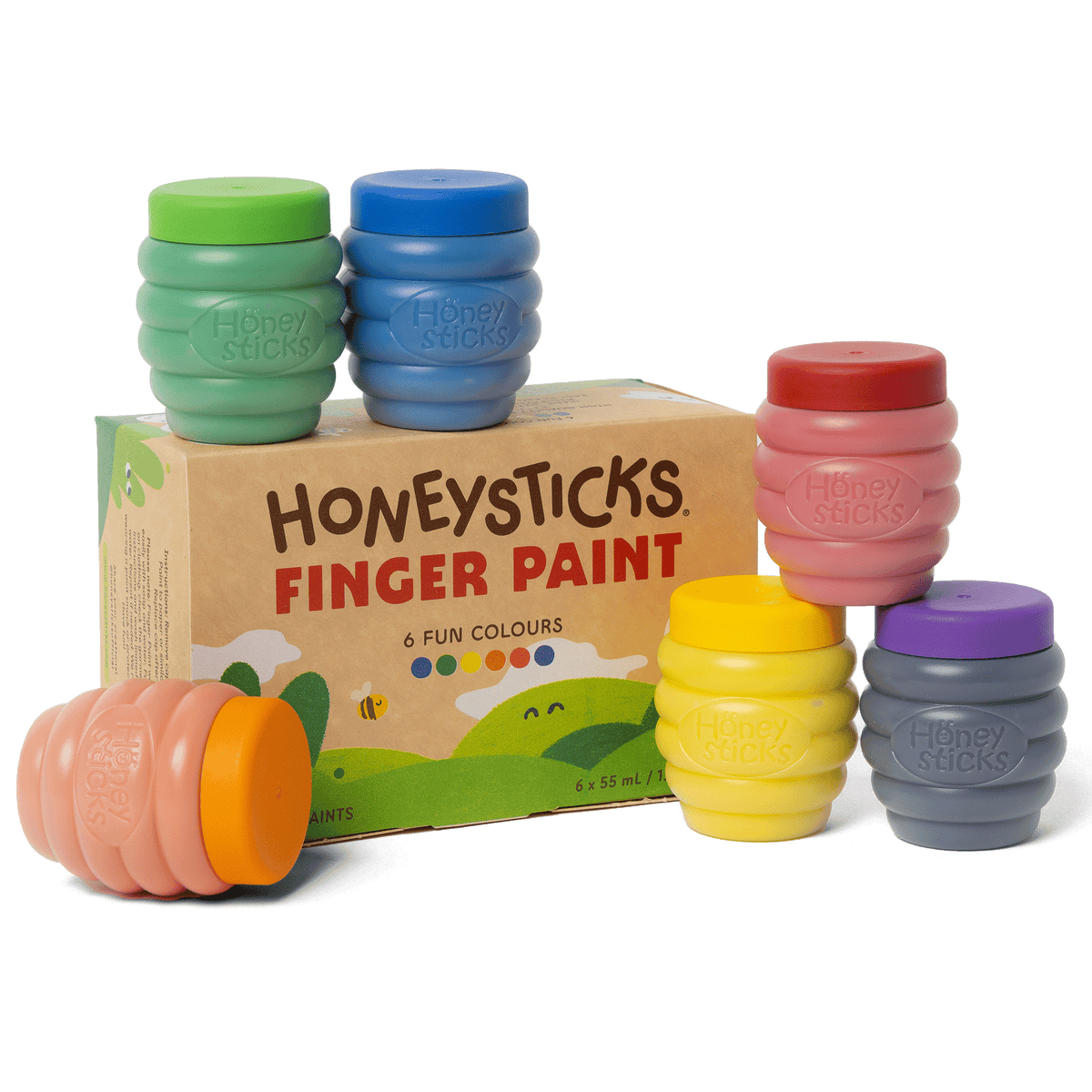 Honeysticks Finger Paints