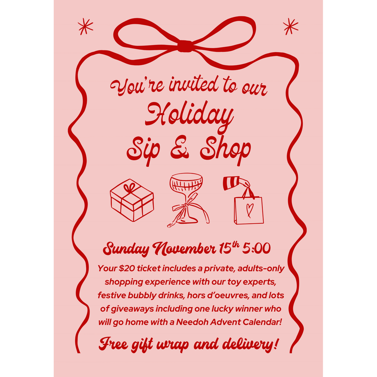 Sip and Shop
