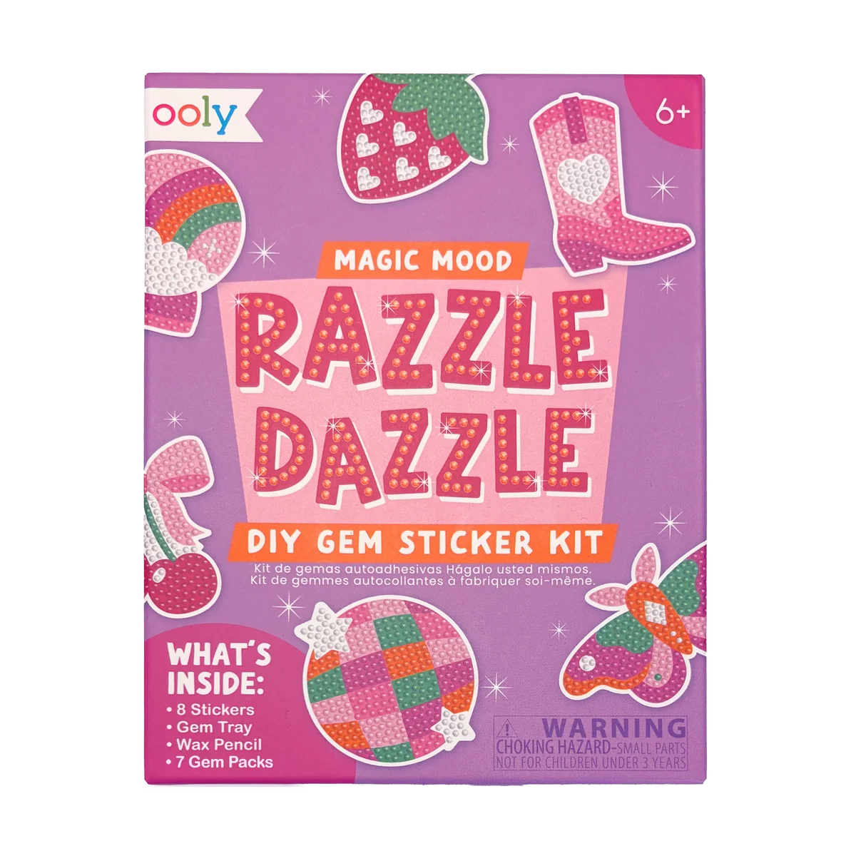 Razzle Dazzle Mini DIY Gem Sticker Kit Cover
