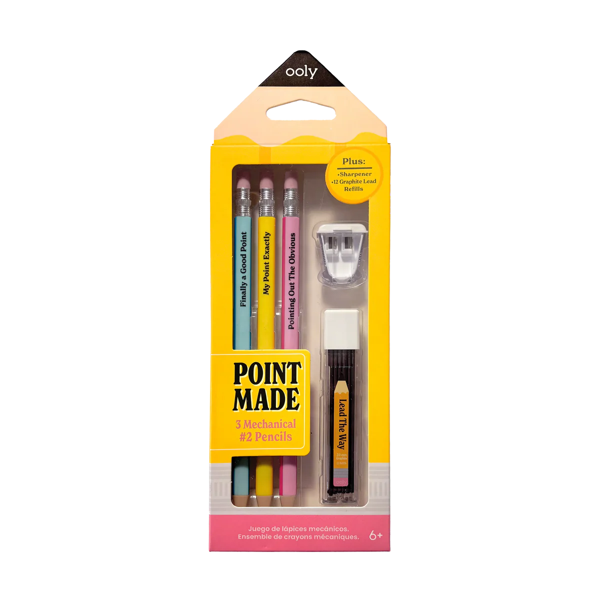 Point Made Mechanical Graphite Pencils – Set of 3