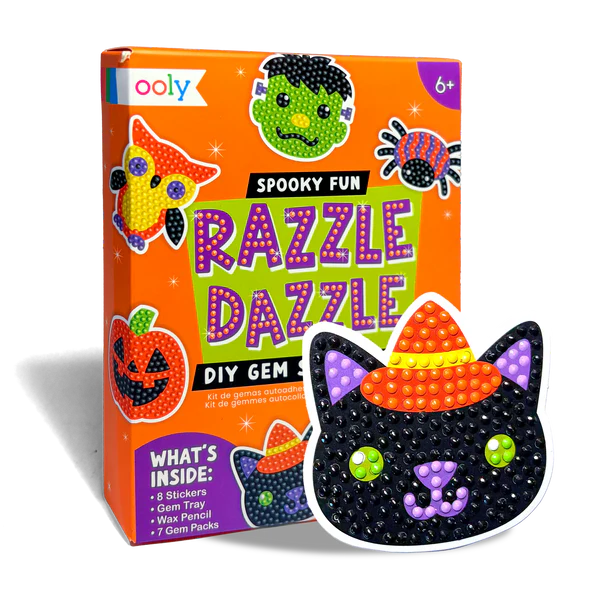 Razzle Dazzle Mini DIY Gem Sticker Kit - Spooky Fun