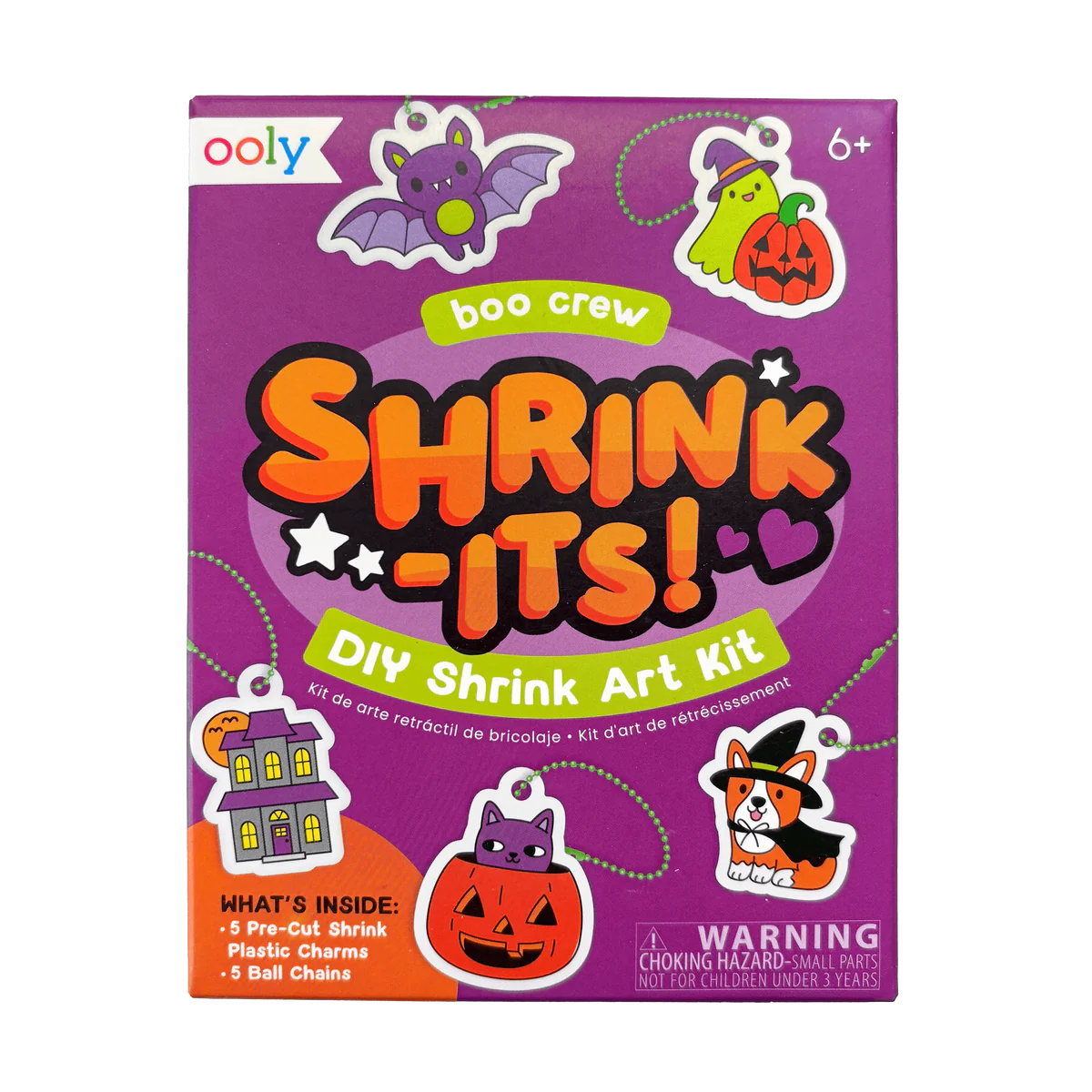 Shrink-Its! Mini DIY Shrink Art Kit - Boo Crew