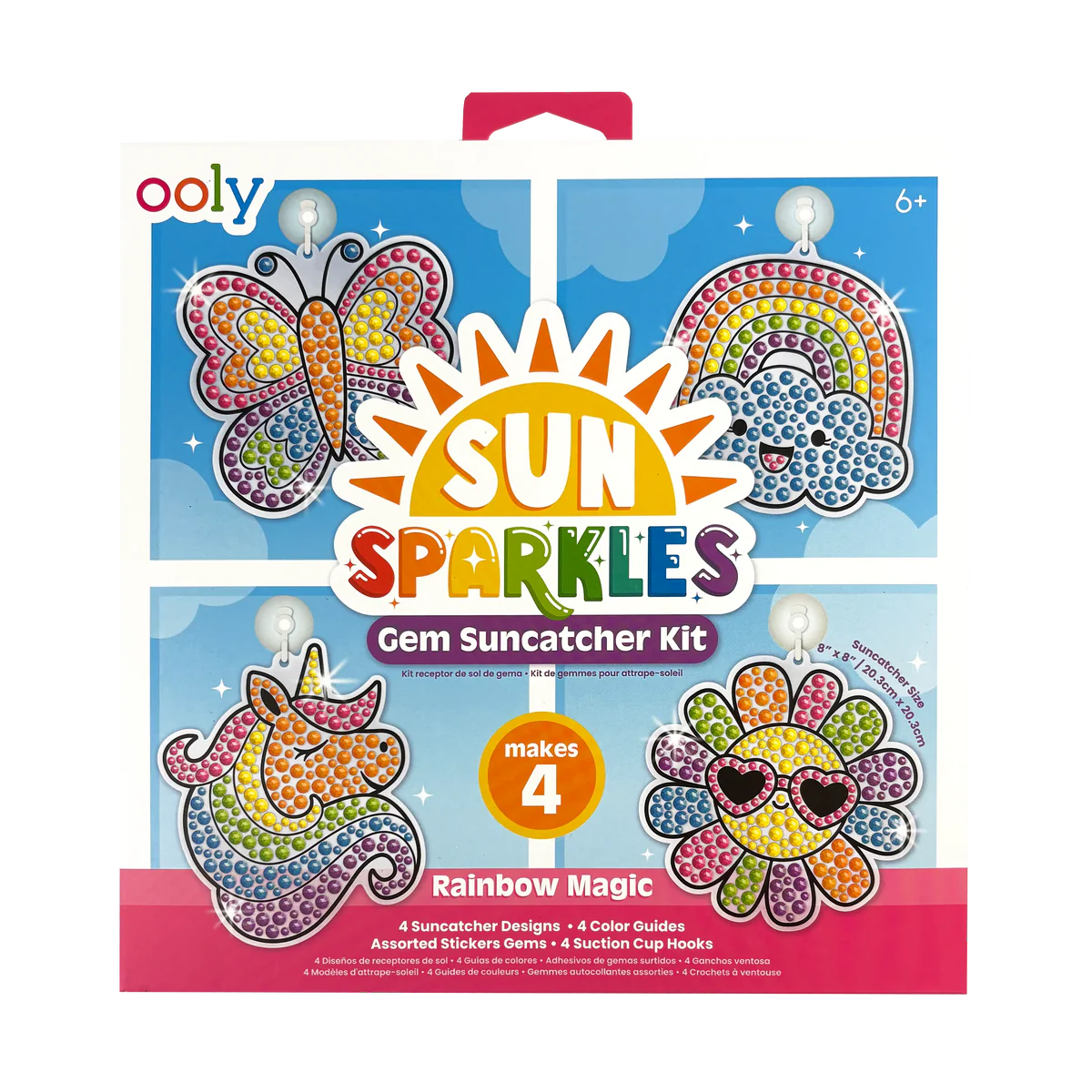 Sun Sparkles Gem Suncatcher Kit - Rainbow Magic