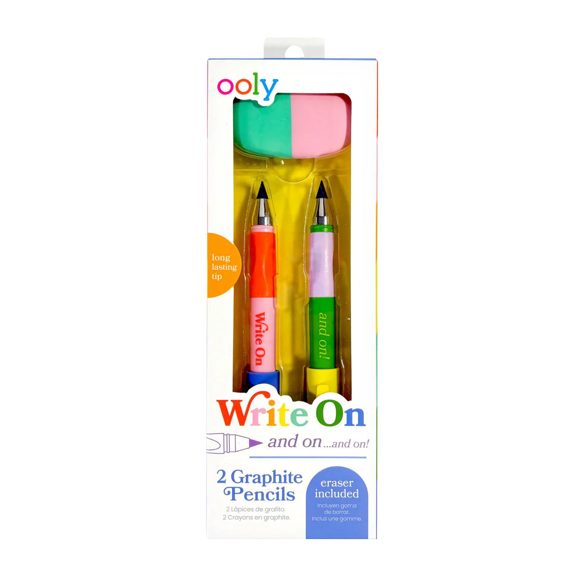 Write-On: Graphite Pencil & Eraser