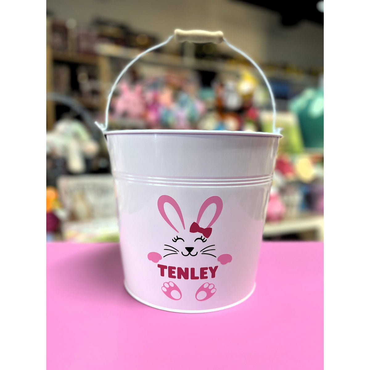 Personalized Easter Pail Cover