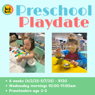 Preschool Playdate - 2025 (Session 2 - Spring) 