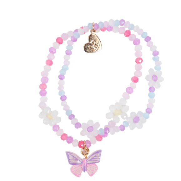 Butterflies and Daises Bracelet