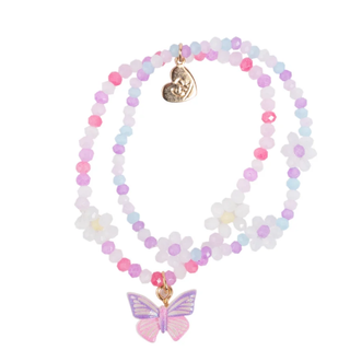 Butterflies and Daises Bracelet 