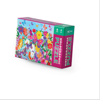 50 Pc Boxed Mini Holo Puzzle - Butterflies 