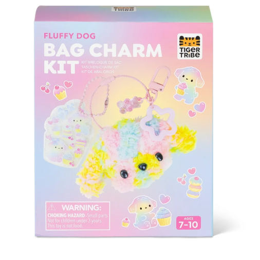 Bag Charm Kit - Fluffy Dog