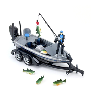 Bass Boat with Boat and Trailer 
