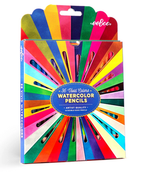 Rainbow Watercolor Pencils 18 Double Sided 