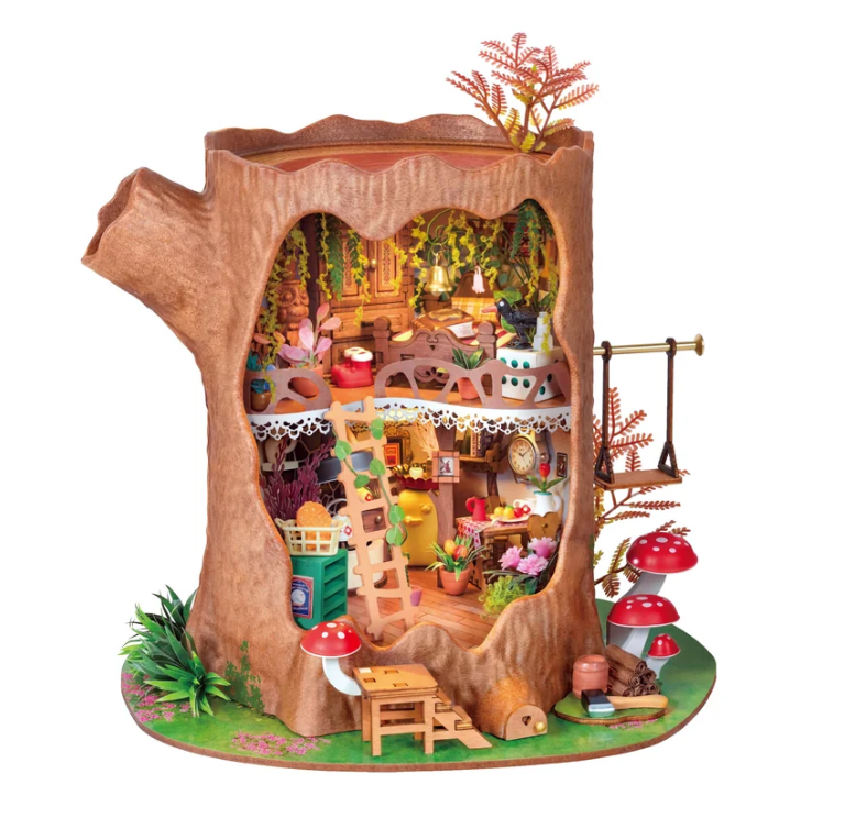 DIY Miniature Fairytale Tree House