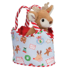 Cozy Christmas Reindeer Pet Sak 