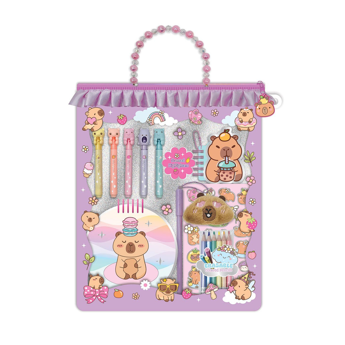 Starry Charmie Stationery - Capybara