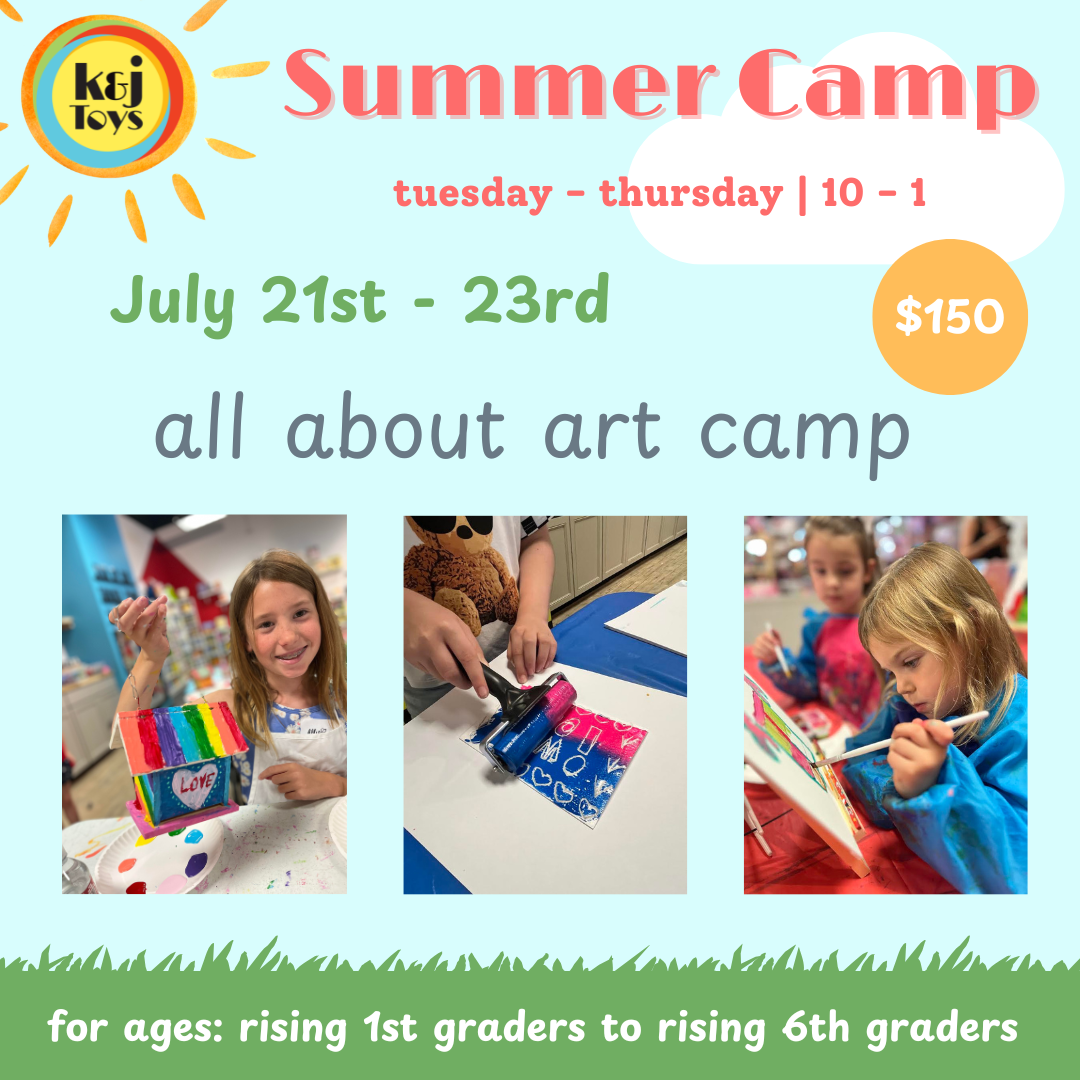 Summer Camp 2026 Week 7 (7/21-7/23) All About Art
