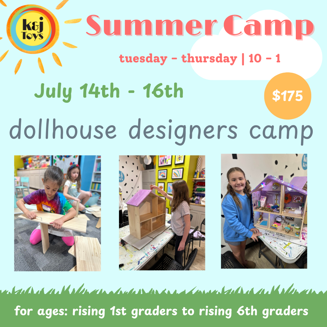 Summer Camp 2026 Week 6 (7/14-7/16) Dollhouse Designers
