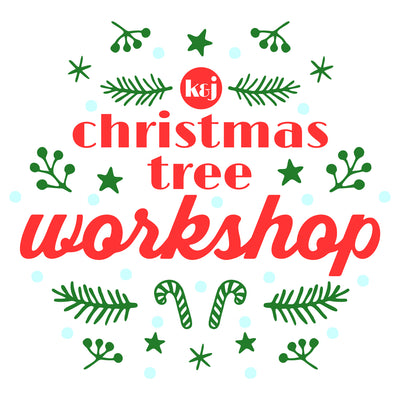 Christmas Tree Workshop Sunday 12/10: 1:00