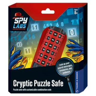 Spy Labs: Cryptic Puzzle Safe 