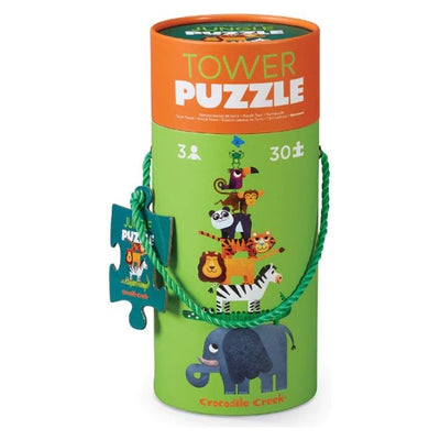 30- Piece Tower Puzzle Jungle