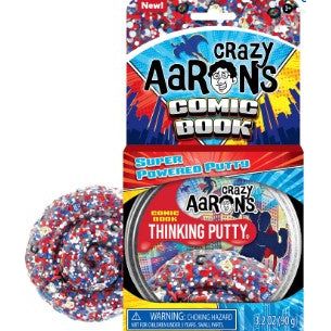 Crazy Aaron's Trendsetters Thinking Putty Comic Book